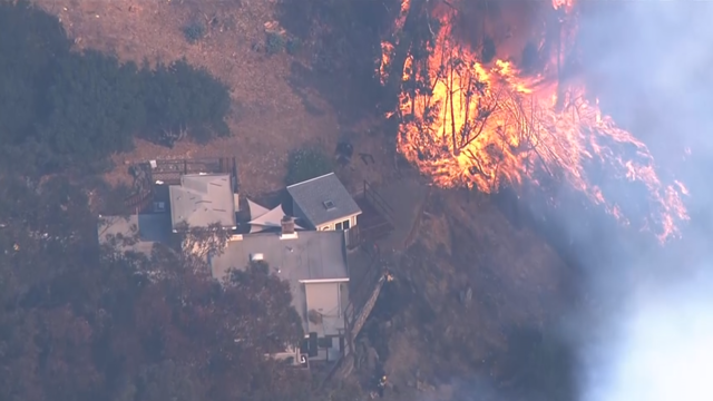 Fire Ravages Oakland Hills, Forces Evacuations Amid High Winds