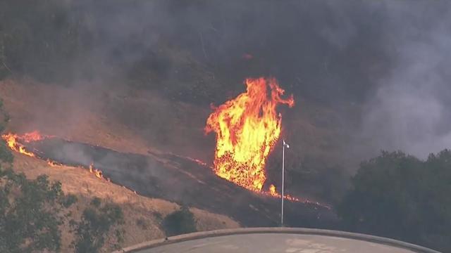 Fire Ravages Oakland Hills, Forces Evacuations Amid High Winds