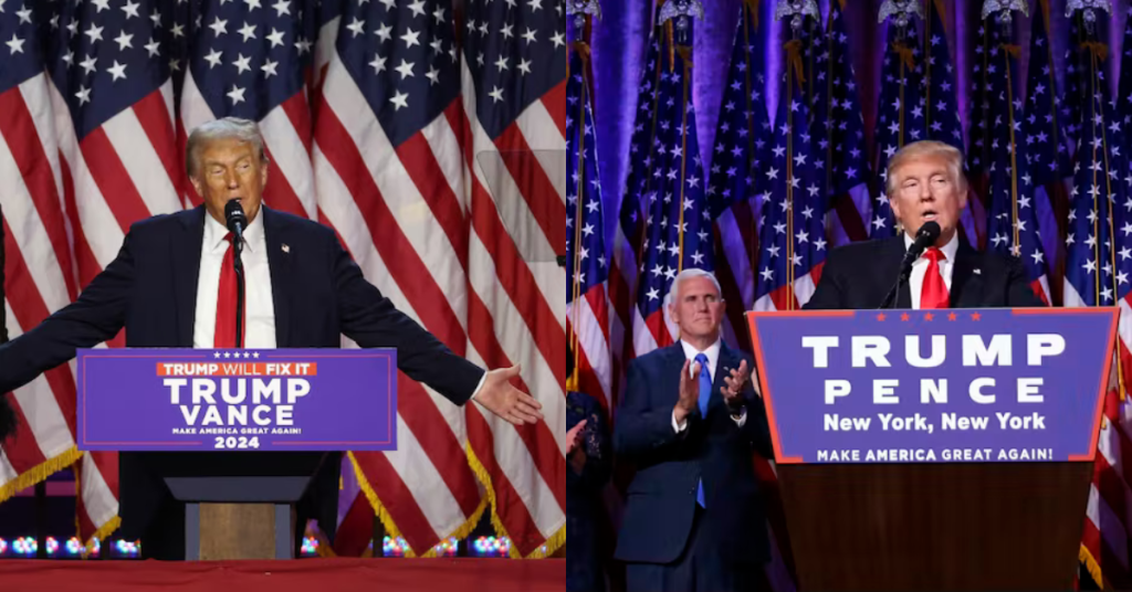 From Promise to Power: Comparing Trump's 2016 and 2024 Victory Speeches and Their Impact